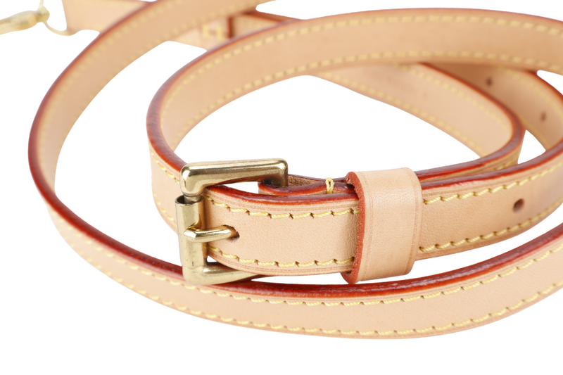 LOUIS VUITTON ELLIPSE BAG PM MONOGRAM CANVAS GOLD HARDWARE WITH DUST COVER AND LONG STRAP