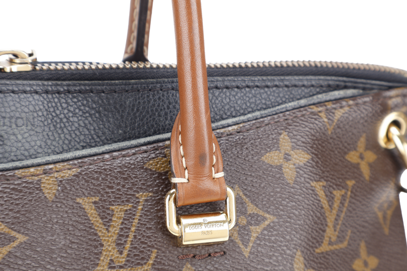 LOUIS VUITTON PALLAS MONOGRAM GOLD HARDWARE WITH STRAPS NO DUST COVER