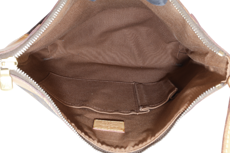 LOUIS VUITTON ODEON M56390 MONOGRAM CANVAS GOLD HARDWARE WITH DUST COVER