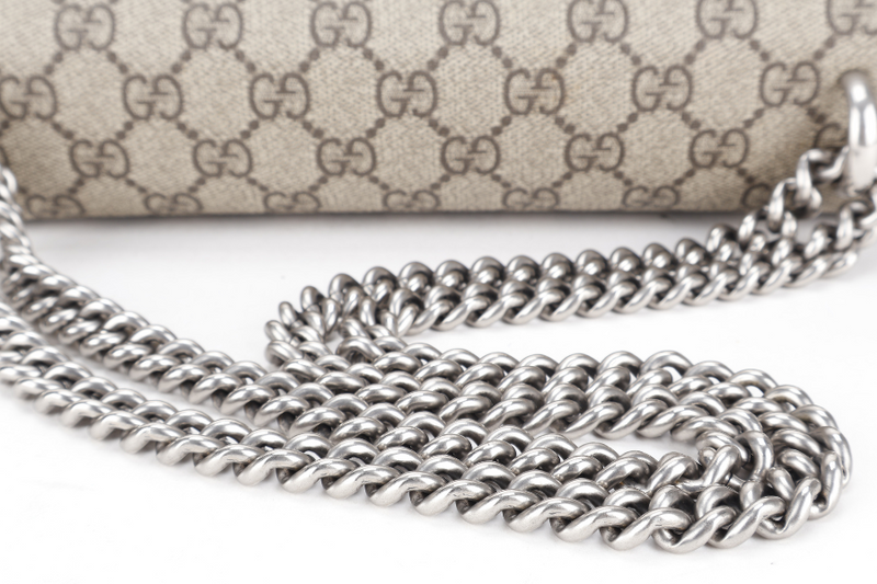 GUCCI DIONYSUS GG SILVER HARDWARE SHOULDER BAG NO DUST COVER
