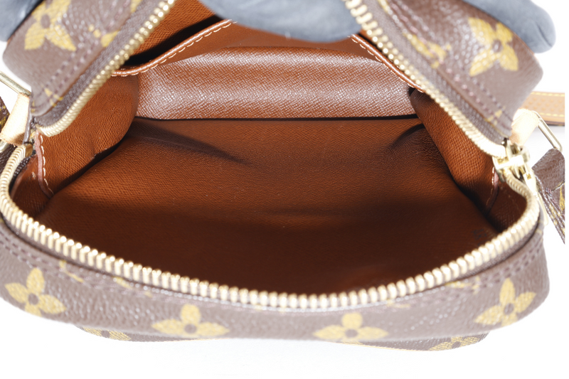 LOUIS VUITTON AMAZON SLING BAG MONOGRAM CANVAS GOLD HARDWARE NO DUST COVER