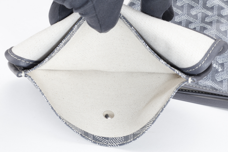 GOYARD SAINT LOUIS GM BAG GREY COLOR WITH DUST COVER