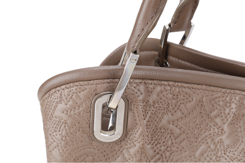 LOUIS VUITTON MONOGRAM ANTHEIA LILIA PM TOTE BAG FUME COLOR WITH DUST COVER
