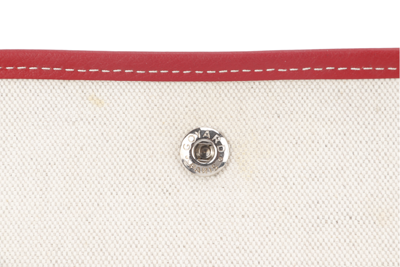 GOYARD PLUMET POCKET WALLET RED COLOR NO DUST COVER