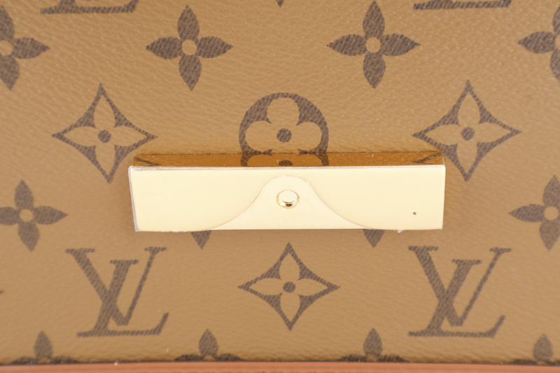 LOUIS VUITTON M44391 DAUPHINE MM MONOGRAM REVERSE GOLD HARDWARE WITH DUST COVER