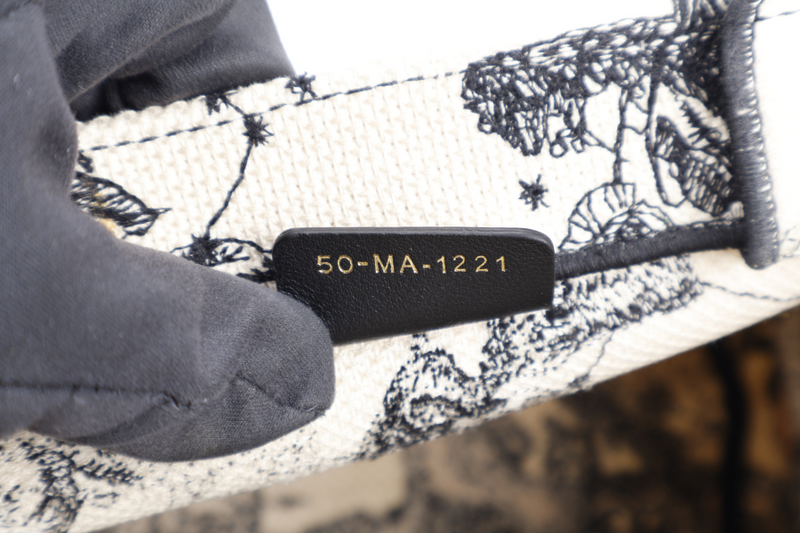 CHRISTIAN DIOR SMALL BOOK TOTE HERCULES WITH DUST COVER