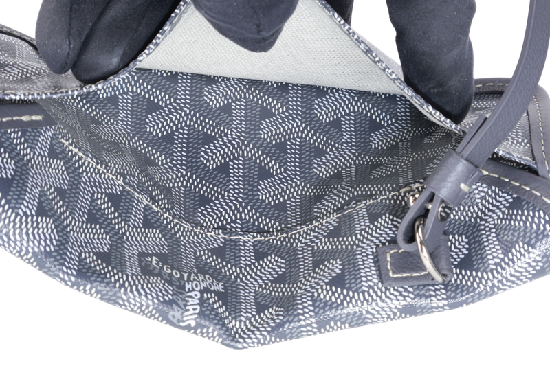 GOYARD SAINT LOUIS PM BAG GREY COLOR WITH DUST COVER