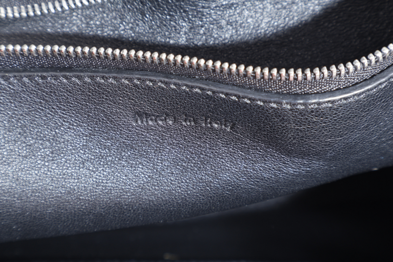 CELINE RED EDGE SHOULDER BAG SILVER HARDWARE NO DUST COVER