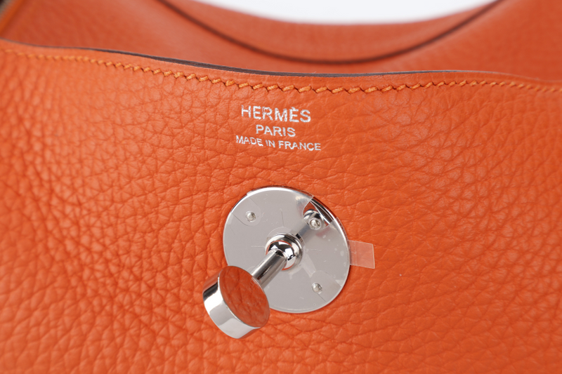 HERMES LINDY 26 FEU CLEMENCE SILVER HARDWARE STAMP Y (2020) WITH DUST COVER