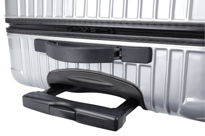 RIMOWA CHECK IN LUGGAGE 29_ GREY POLYCARBONATE BLACK HARDWARE
