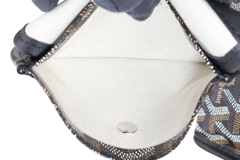 GOYARD ANJOU MINI BAG BLACK COLOR WITH DUST COVER