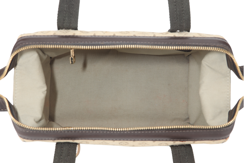 LOUIS VUITTON MINI JOSEPHINE PM BEIGE MINI LIN CANVAS GOLD HARDWARE NO DUST COVER