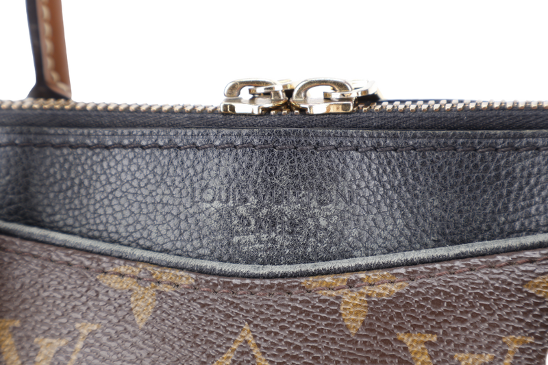 LOUIS VUITTON PALLAS MONOGRAM GOLD HARDWARE WITH STRAPS NO DUST COVER