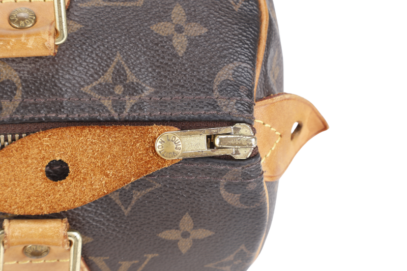 LOUIS VUITTON SPEEDY 25 MONOGRAM CANVAS GOLD HARDWARE NO DUST COVER