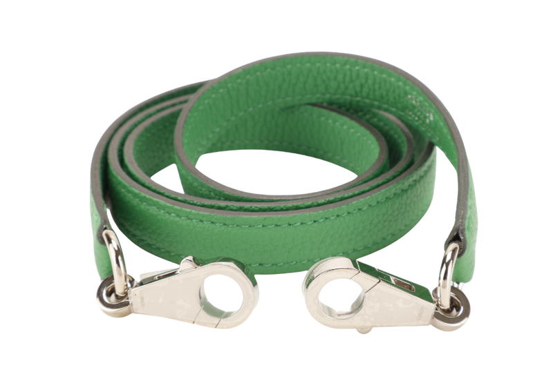 HERMES KELLY 25 STAMP Y (YEAR 2020) BAMBOO TOGO LEATHER SILVER HARDWARE WITH STRAPS, KEYS, LOCK AND DUST COVER