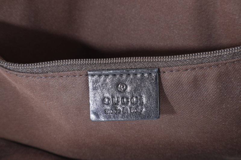 GUCCI SUKEY TOTE BAG BEIGE CANVAS WITH GOLD HARDWARE NO DUST COVER