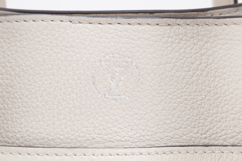 LOUIS VUITTON M20600 ON MY SIDE BEIGE CALF LEATHER GOLD HARDWARE WITH DUST COVER AND STRAPS