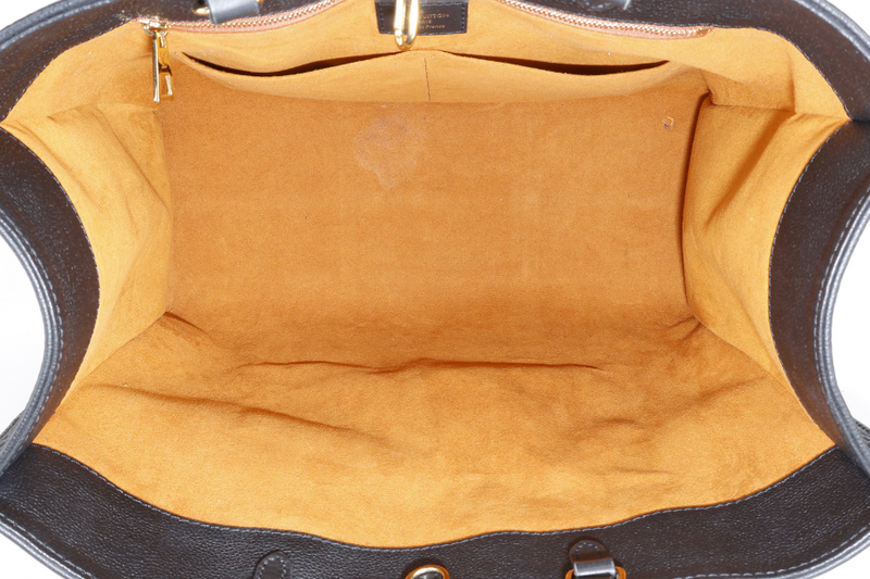 LOUIS VUITTON M44325 ON THE GO GM BLACK EMPREINTE LEATHER GOLD HARDWARE NO DUST COVER