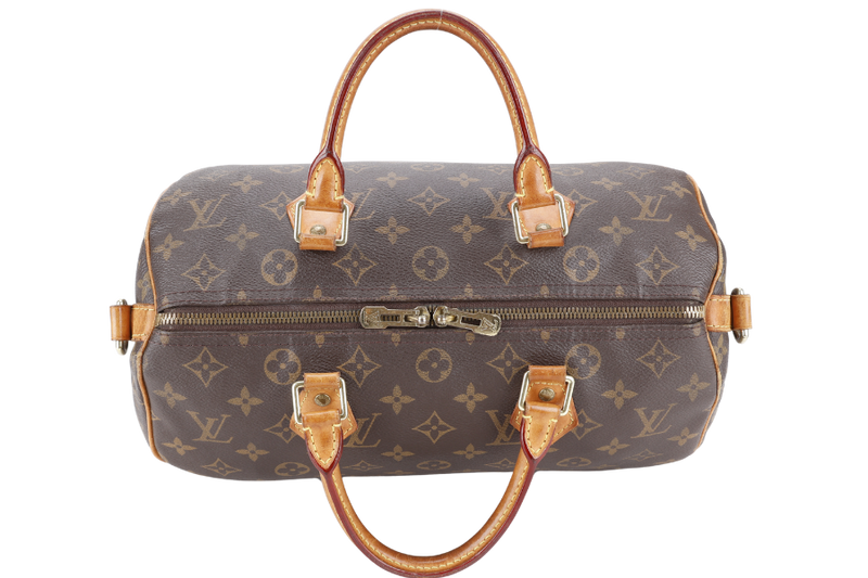 LOUIS VUITTON SPEEDY BANDOULIERE 30 WITH STRAP, LOCK & KEYS AND DUST COVER