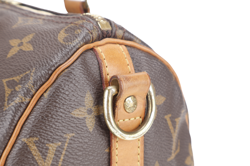 LOUIS VUITTON M41113 SPEEDY 25 BANDOULIERE MONOGRAM CANVAS WITH SLING, KEY&LOCK AND DUST COVER