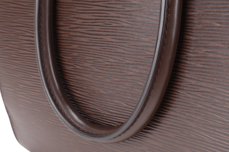 LOUIS VUITTON POINT-NEUF DARK BROWN EPI LEATHER SILVER HARDWARE NO DUST COVER