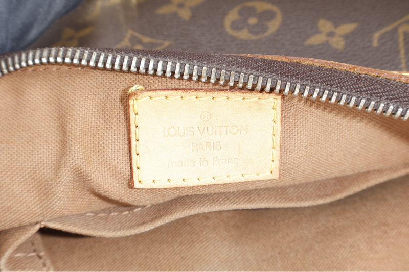 LOUIS VUITTON TIKAL GM SHOULDER BAG (M40077) MONOGRAM CANVAS GOLD HARDWARE NO DUST COVER