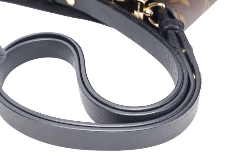 LOUIS VUITTON NEONOE MONOGRAM BLACK TRIM WITH STRAPS AND DUST COVER