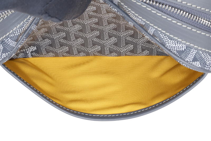 GOYARD CAP-VERT GREY GOYARDINE SLING BAG WITH DUST COVER