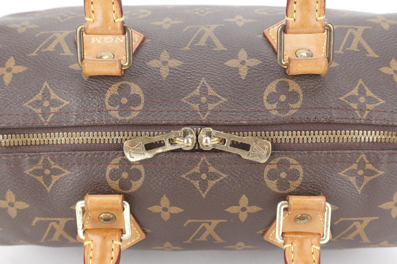 LOUIS VUITTON M41113 SPEEDY 25 BANDOULIERE MONOGRAM CANVAS WITH SLING, KEY&LOCK AND DUST COVER