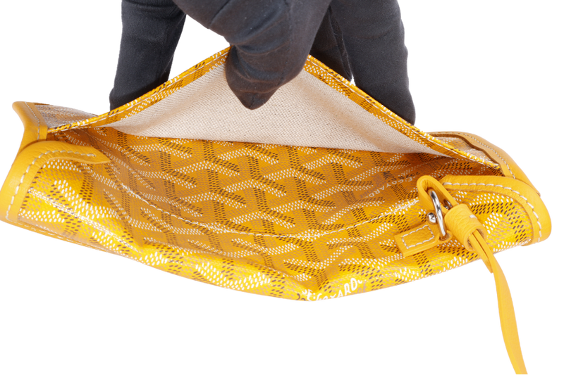 GOYARD SAINT LOUIS PM BAG YELLOW COLOR WITH DUST COVER