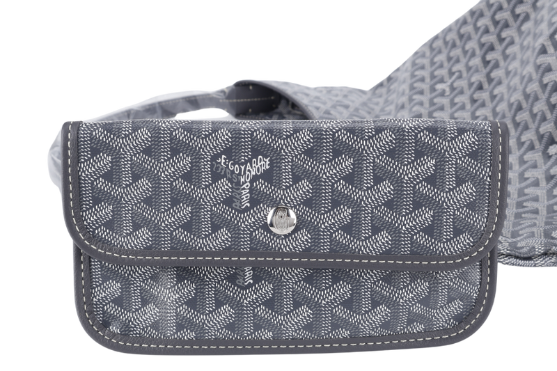 GOYARD BOHEME HOBO BAG GREY COLOR WITH DUST COVER