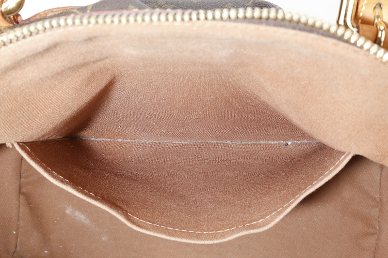 LOUIS VUITTON M40144 TIVOLI GM MONOGRAM COATED CANVAS GOLD HARDWARE NO DUST COVER