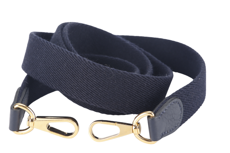 HERMES MINI EVELYN TPM BLUE NUIT CLEMENCE GOLD HARDWARE STAMP C (2018) WITH DUST COVER