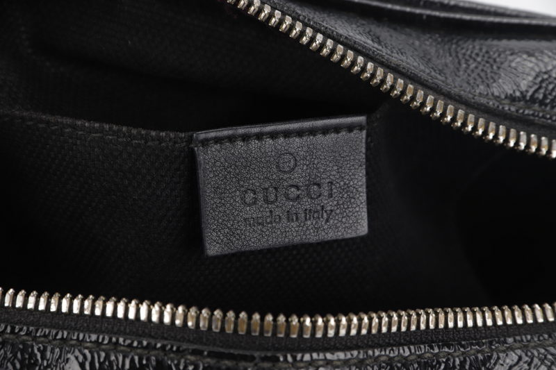 GUCCI SOHO DISCO SLING BAG (303864.498879) BLACK LEATHER GOLD HARDWARE