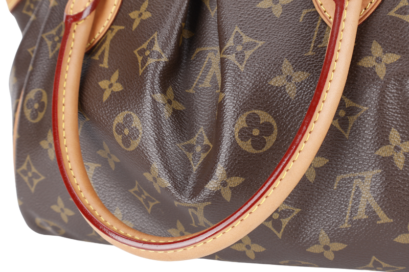LOUIS VUITTON M40143 TIVOLI PM MONOGRAM COATED CANVAS GOLD HARDWARE NO DUST COVER