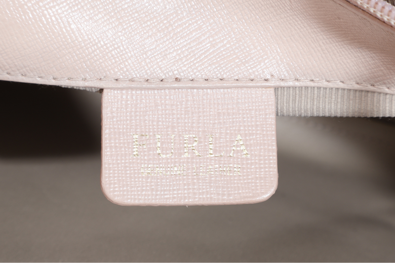 FURLA TOTE BAG MEDIUM PINK GOLD HARDWARE, NO DUST COVER & BOX