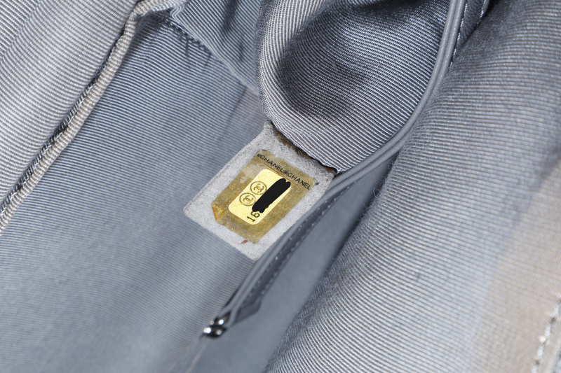 CHANEL COCO BENGAL OPEN ACCORDION CALFSKIN BLUE TOTE (1655xxxx) NO CARD AND NO DUST COVER