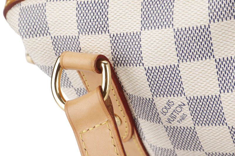 LOUIS VUITTON STRESA GM (N42220) DAMIER AZUR GOLD HARDWARE NO DUST COVER