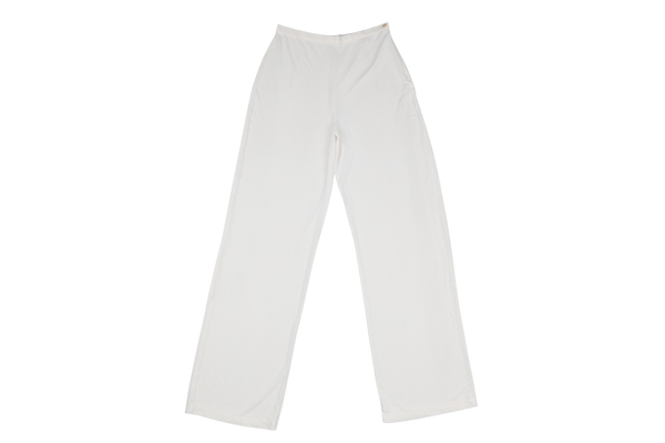 EMPORIOR ARMANI LONG WHITE PANTS SIZE 42