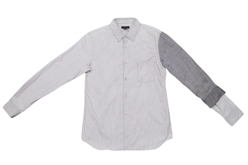 COMME DES GARCONS HOMME PLUS SIZE M PM-B020 GREY STRIPED