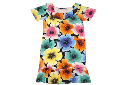 LOVE MOSCHINO FLORAL PRINT DRESS