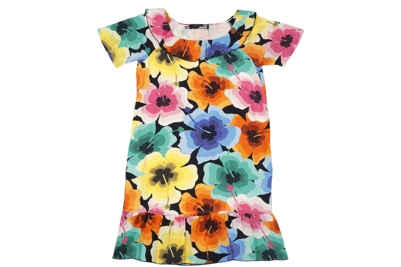 LOVE MOSCHINO FLORAL PRINT DRESS