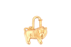 HERMES LION GOLD LOCK NO BOX