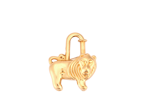 HERMES LION GOLD LOCK NO BOX