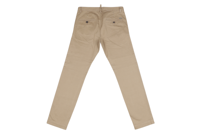 DSQUARED2 BROWN PANTS SIZE 46