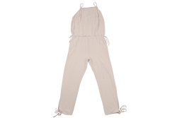 VANESSABRUNO BEIGE SILK JUMPSUIT 34