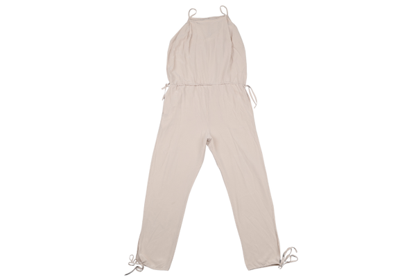 VANESSABRUNO BEIGE SILK JUMPSUIT 34