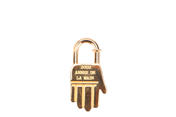 HERMES PALM 2002 GOLD LOCK NO BOX