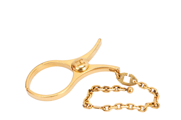 Hermes Gold Glove Holder