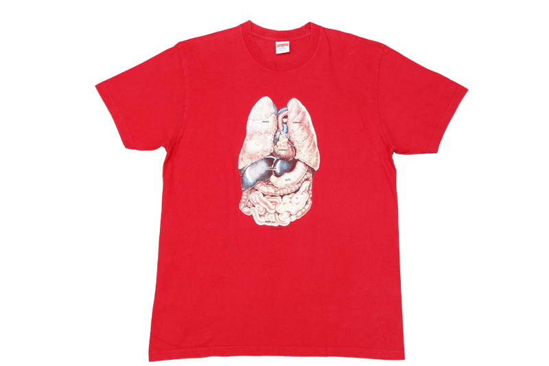 SUPREME GUTS TEE RED SIZE L